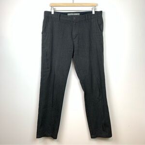 Icebreaker Pants Men’s Chino Sz 36 Gray Pockets Straight Leg Zip Activewear